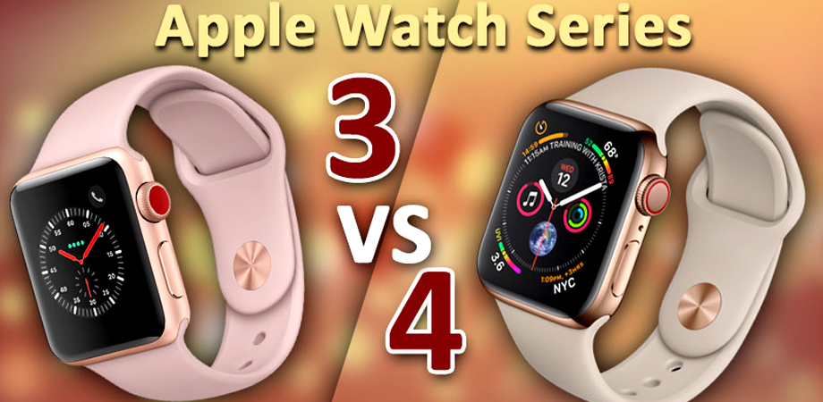Які Apple Watch вибрати: порівняння моделей 3 та 4 серії