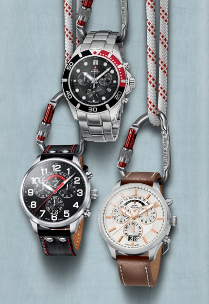 Швейцарські годинники Swiss Military by chrono, брендові годинники Свис мілітарі бай хроно - 3