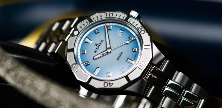  часы Edox Delfin Diver Date Lady Special Edition