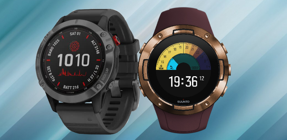 Suunto clearance vs garmin