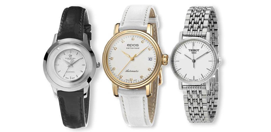 годинники жіночі брендів Christina, Epos, Tag Heuer, Tissot. 
