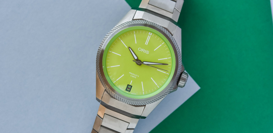 Oris ProPilot X Kermit Edition