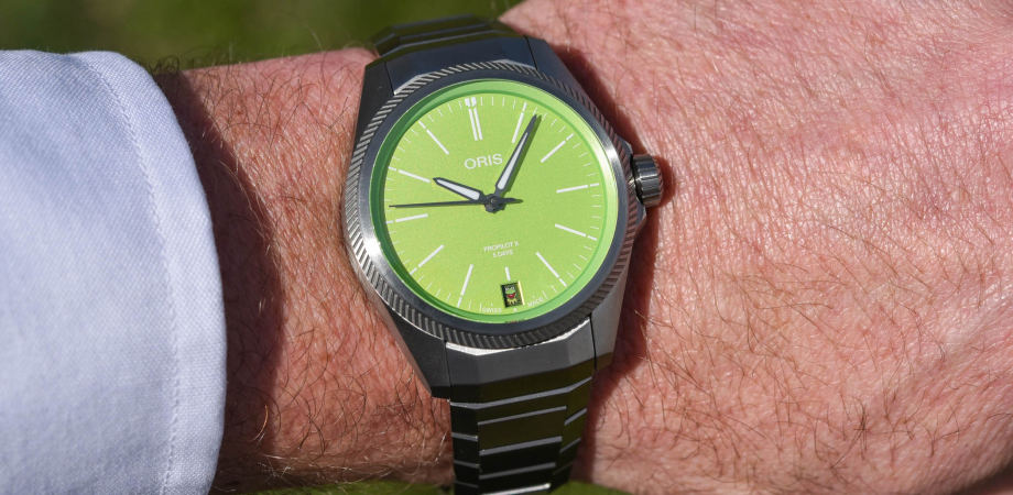 Oris ProPilot X Kermit Edition