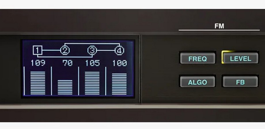 FM-синтезатор YAMAHA Reface DX - экспрессия