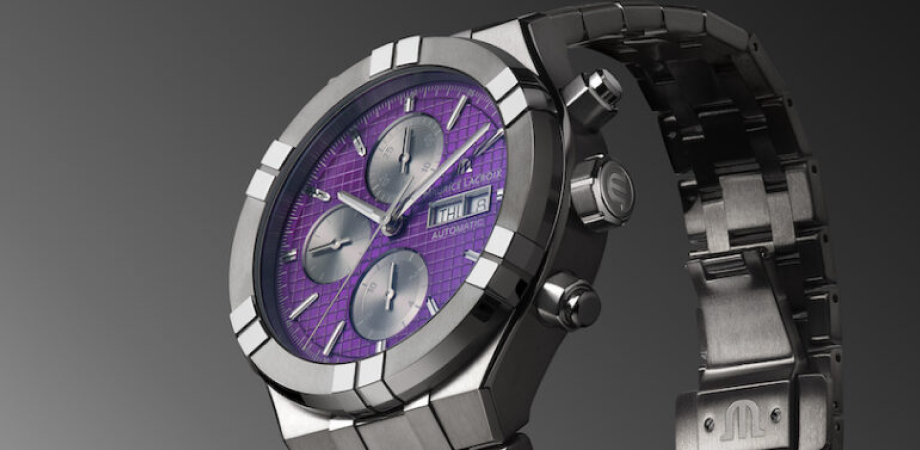 速達 320 12 91 74 111 アリス ランクン アエオニウム Годинники Maurice Lacroix Aikon Automatic Titanium Purple Dial|СЕКУНДА
