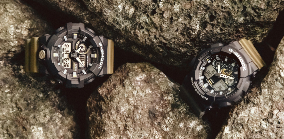 Casio представляет двухцветные G-Shock в стиле Mudmaster|СЕКУНДА