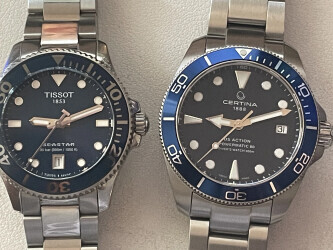 Certina DS Action Diver и Tissot Seastar 1000: ваш оптимальный
