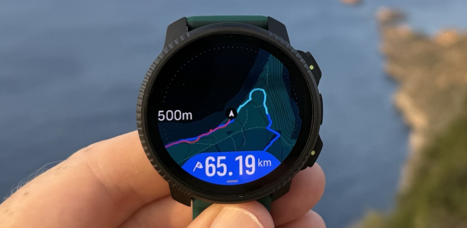 смартгодинник Suunto Vertical 2 - яскрава мапа