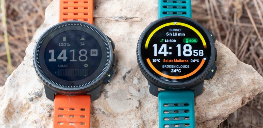 смартгодинник Suunto Vertical 2 та смартгодинник Suunto Vertical