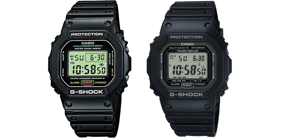 годинники Casio G-SHOCK The Origin DW-5600 та The Origin GW-5000