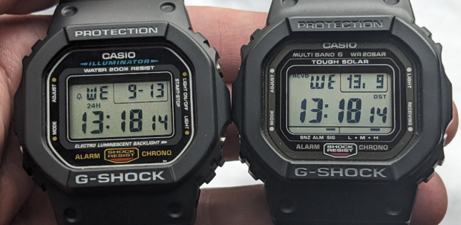 Casio G-SHOCK The Origin DW-5600 та The Origin GW-5000