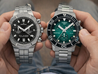 OPSOSDIS 1「GW特価」 Швейцарские дайверы: Tissot Seastar против Edox Delfin. Кто король