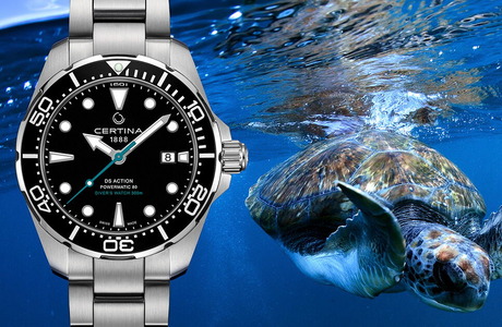 Green news: новая модель от Certina, посвященная защите морских