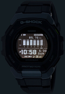 Годинник Casio G-SHOCK G-SQUAD GBD-300-1ER - купити за ціною 10510