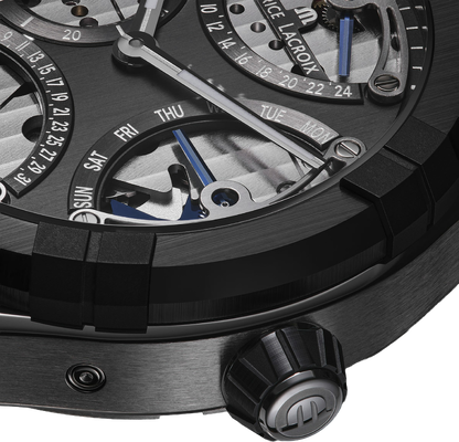 Часы Maurice Lacroix AIKONIC Master Triple Retrograde AC6068-SSL20