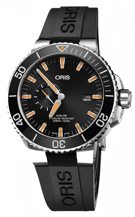 ORIS AQUIS SMALL SECOND DATE 743 7733 4159 RS 4 24 64EB