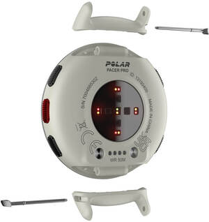 Смарт-годинник Polar Pacer Pro Snow White (900102180)