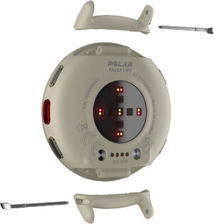 Смарт-часы Polar Pacer Pro Champagne Gold (900108611)