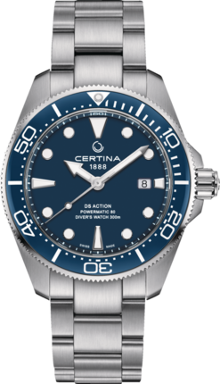 Годинник Certina DS Action Diver 43mm Powermatic 80 C032.607.11.041.00