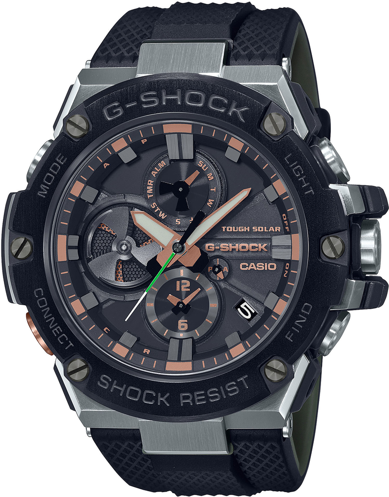 Годинник Casio G-SHOCK G-STEEL GST-B100GA-1AER