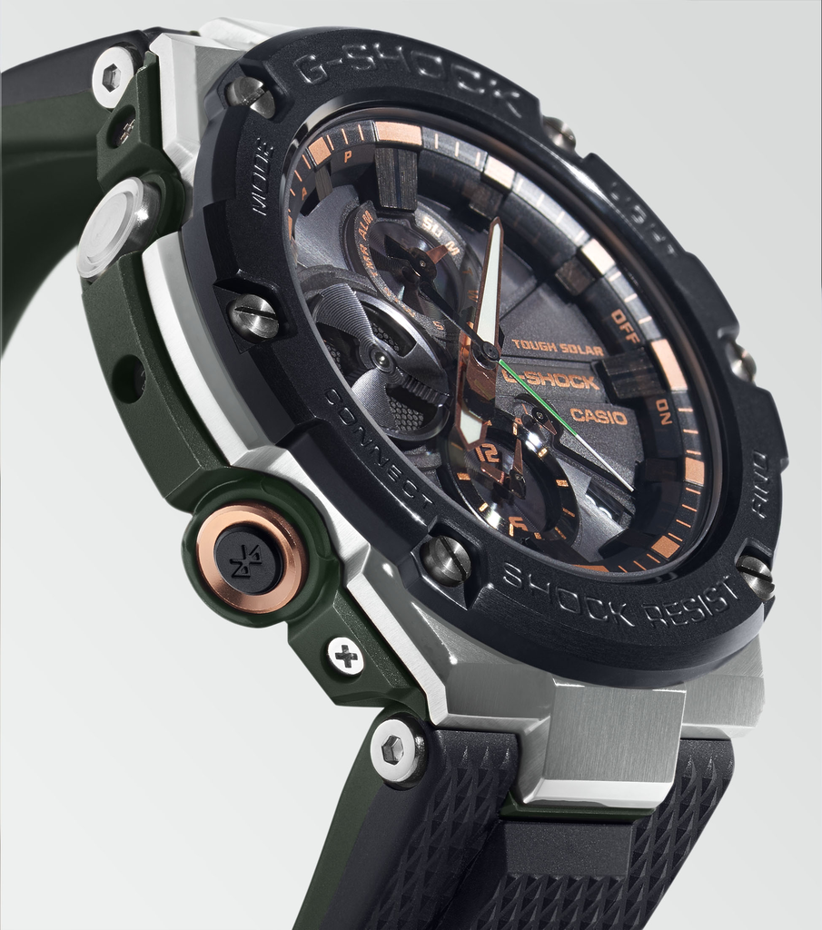 Годинник Casio G-SHOCK G-STEEL GST-B100GA-1AER