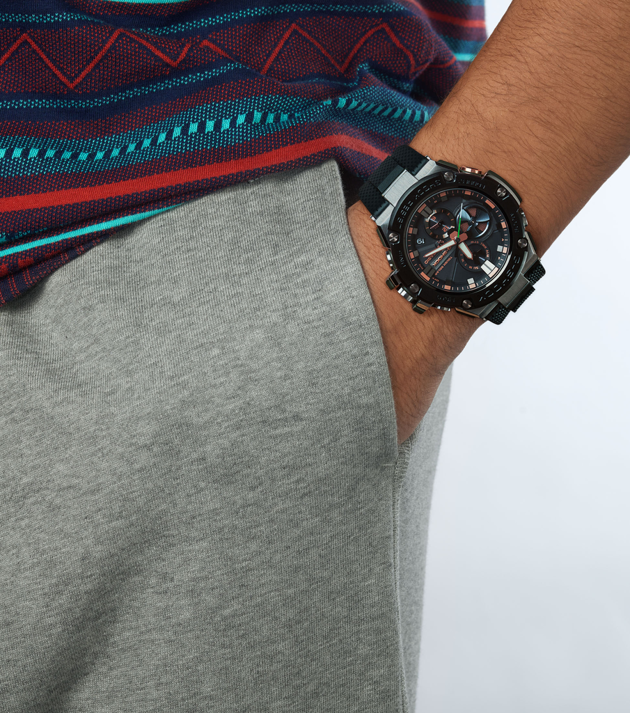 Годинник Casio G-SHOCK G-STEEL GST-B100GA-1AER