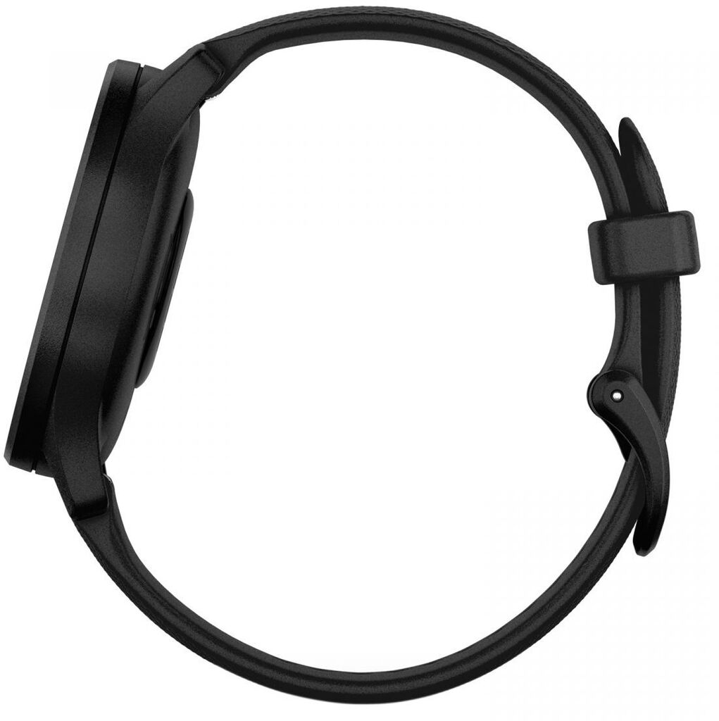Смарт-годинник Garmin vivomove Sport Black Case and Silicone Band with Slate Accents (010-02566-00)