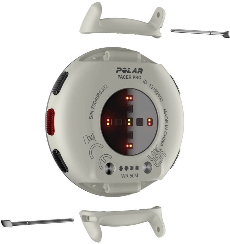 Смарт-годинник Polar Pacer Pro Snow White (900102180)