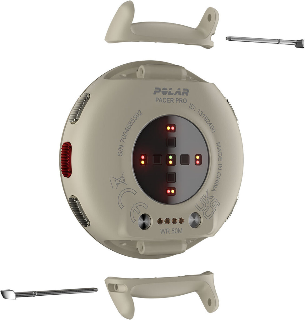 Смарт-часы Polar Pacer Pro Champagne Gold (900108611)